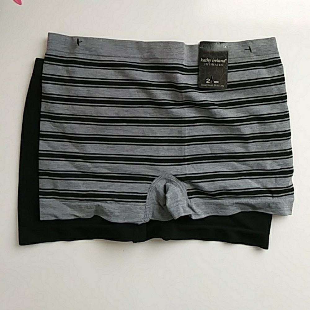 Kathy Ireland 2 Pack Boy Shorts